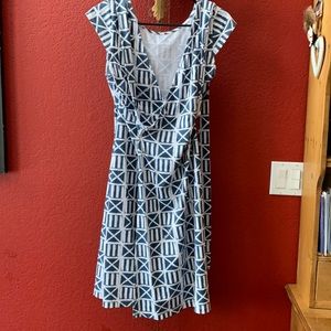 Mahi Gold Midi Wrap Dress
